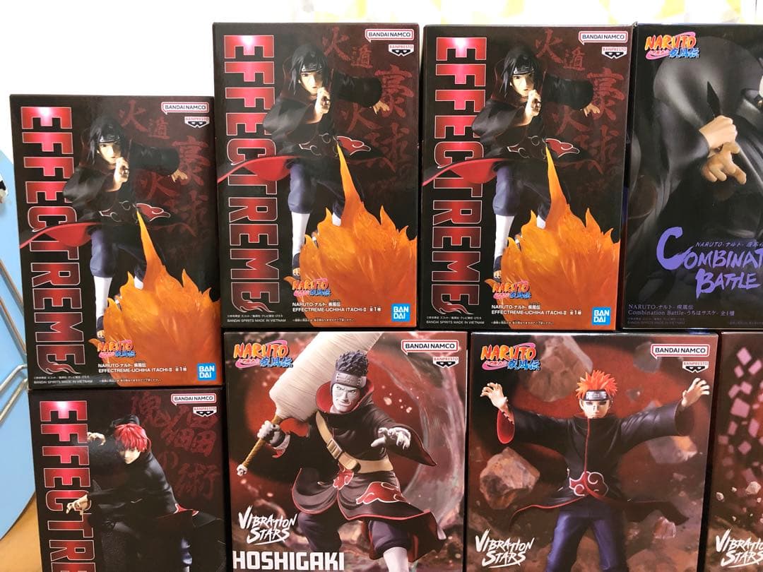 NARUTO VIBRATION STARS等フィギュアセット暁