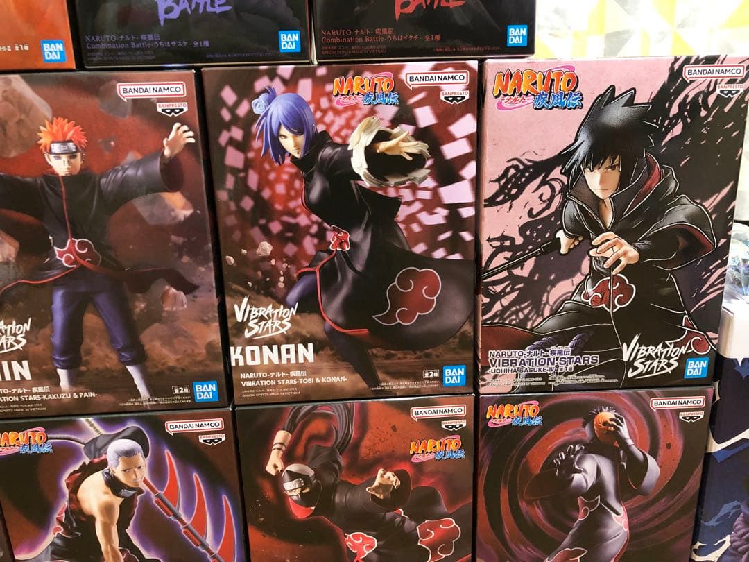 NARUTO VIBRATION STARS等フィギュアセット暁