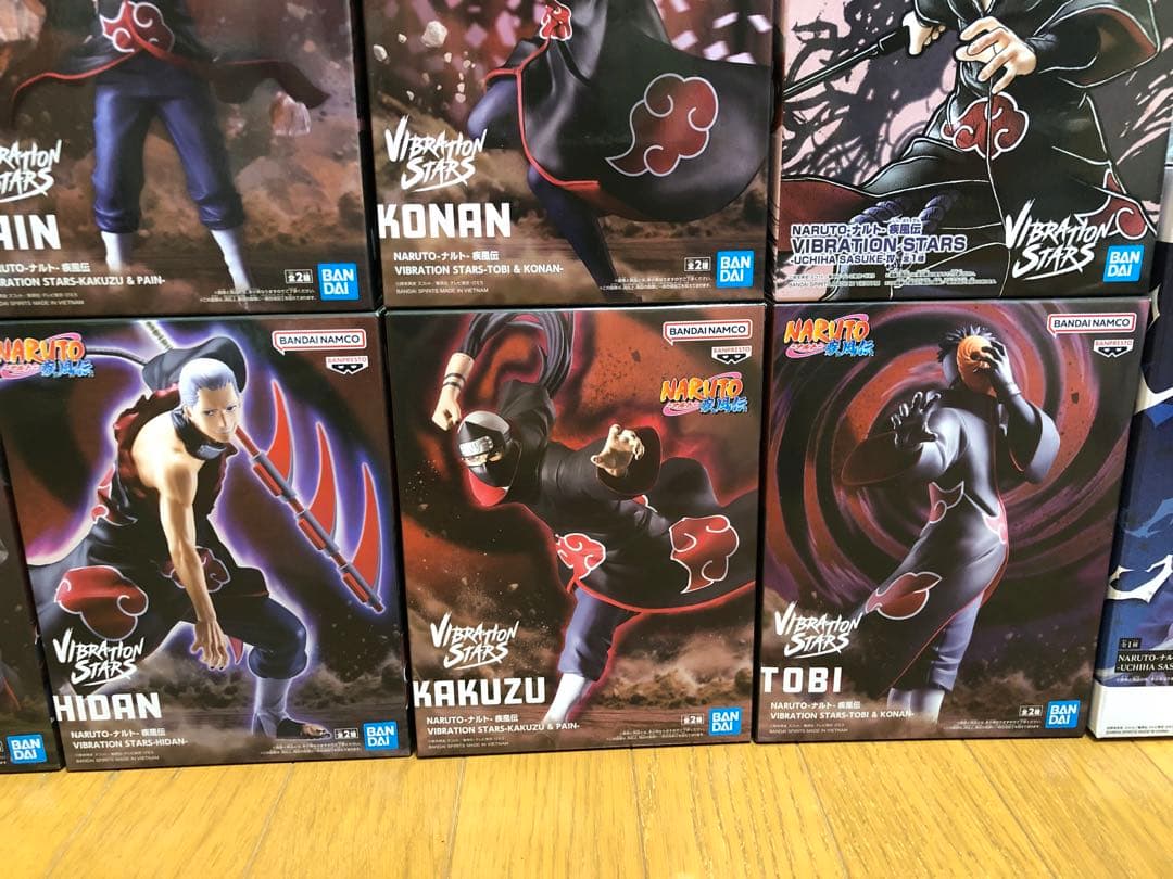 NARUTO VIBRATION STARS等フィギュアセット暁