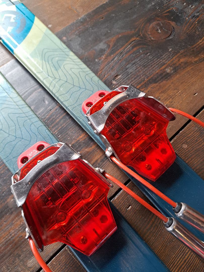 カルフKARFU XCDガイド175cm テレマークステップソール板