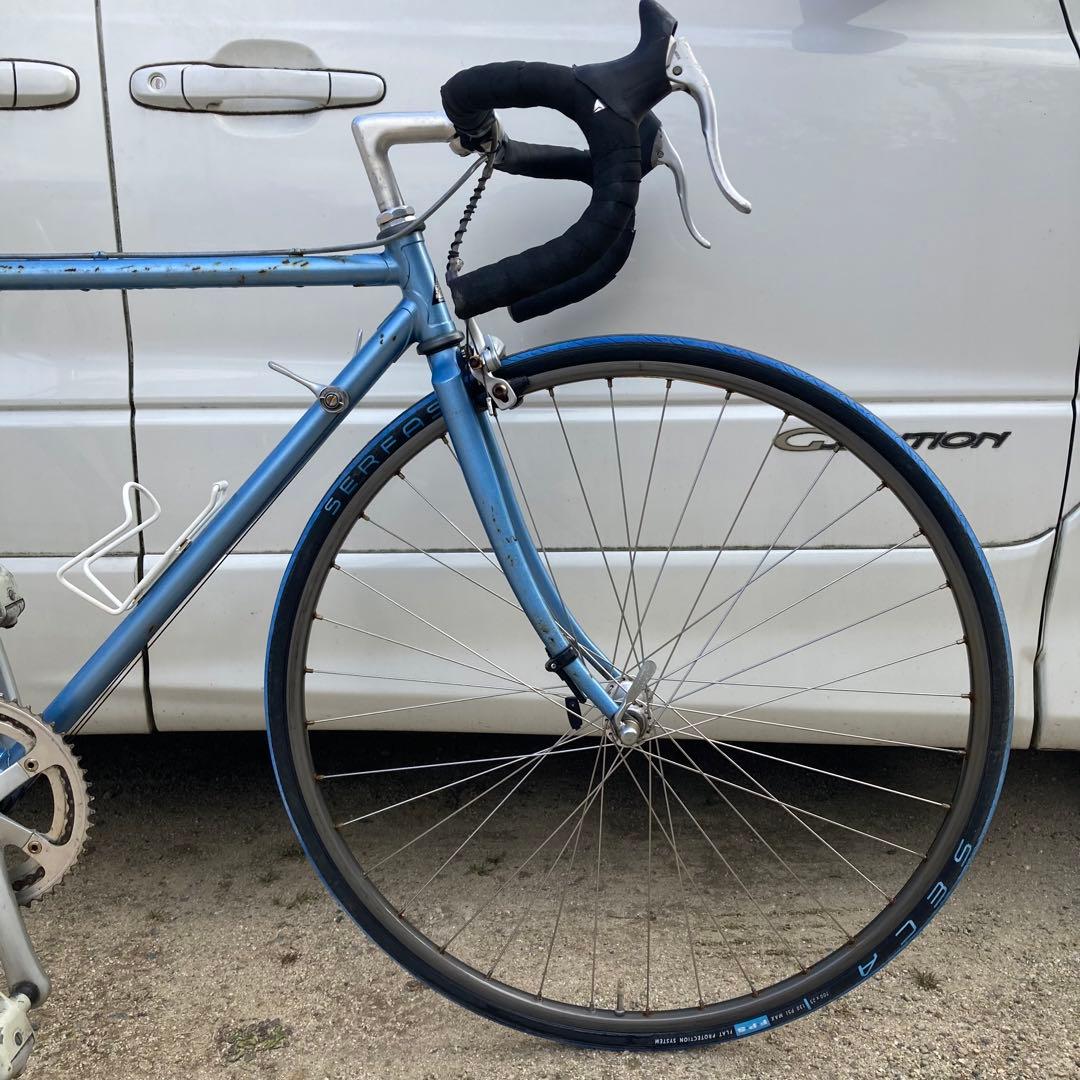 希少！バイシクルネコモトオリジナル　タンゲNO.2クロモリフレーム　東広島引取