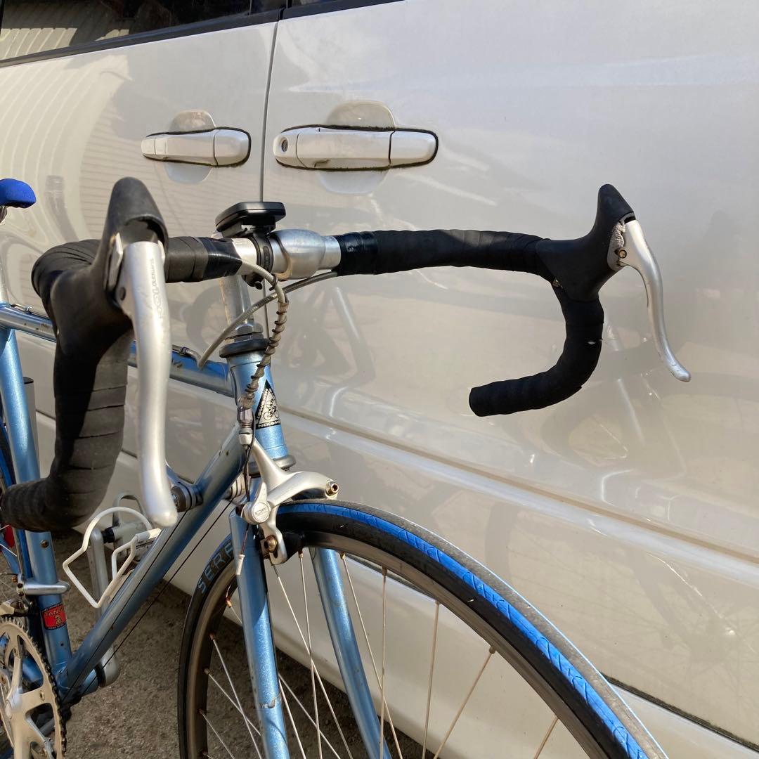 希少！バイシクルネコモトオリジナル　タンゲNO.2クロモリフレーム　東広島引取