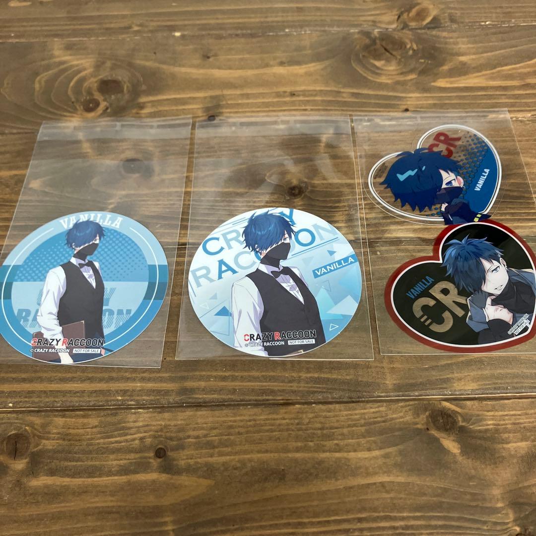 CRAZY RACCOON　VanilLa グッズセット