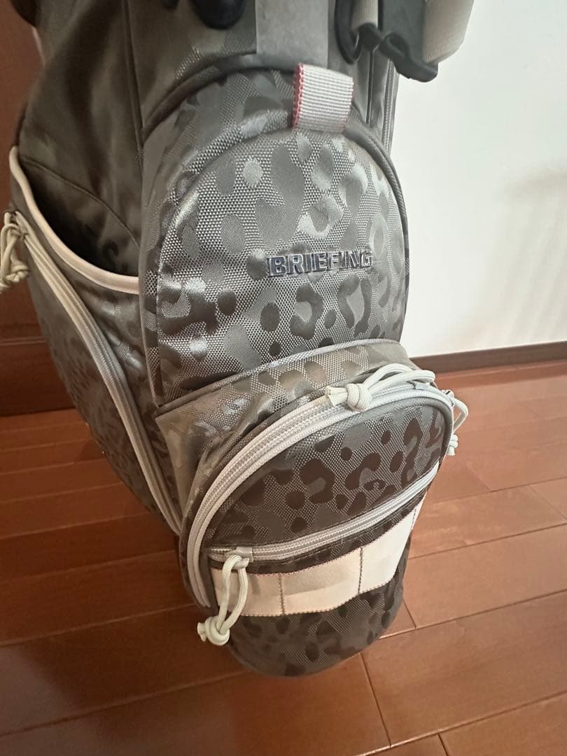 BRIEFING レオパードパターン ゴルフバッグ　ヘッドカバー3点有（未使用）