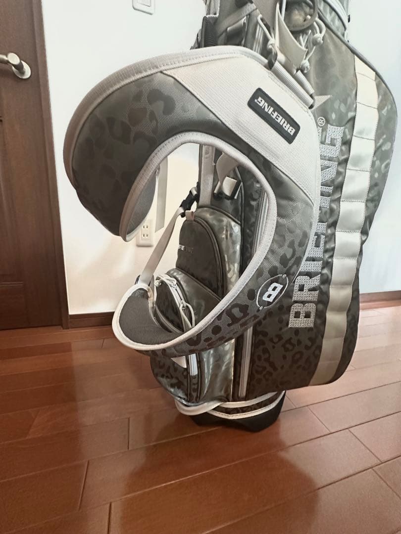 BRIEFING レオパードパターン ゴルフバッグ　ヘッドカバー3点有（未使用）