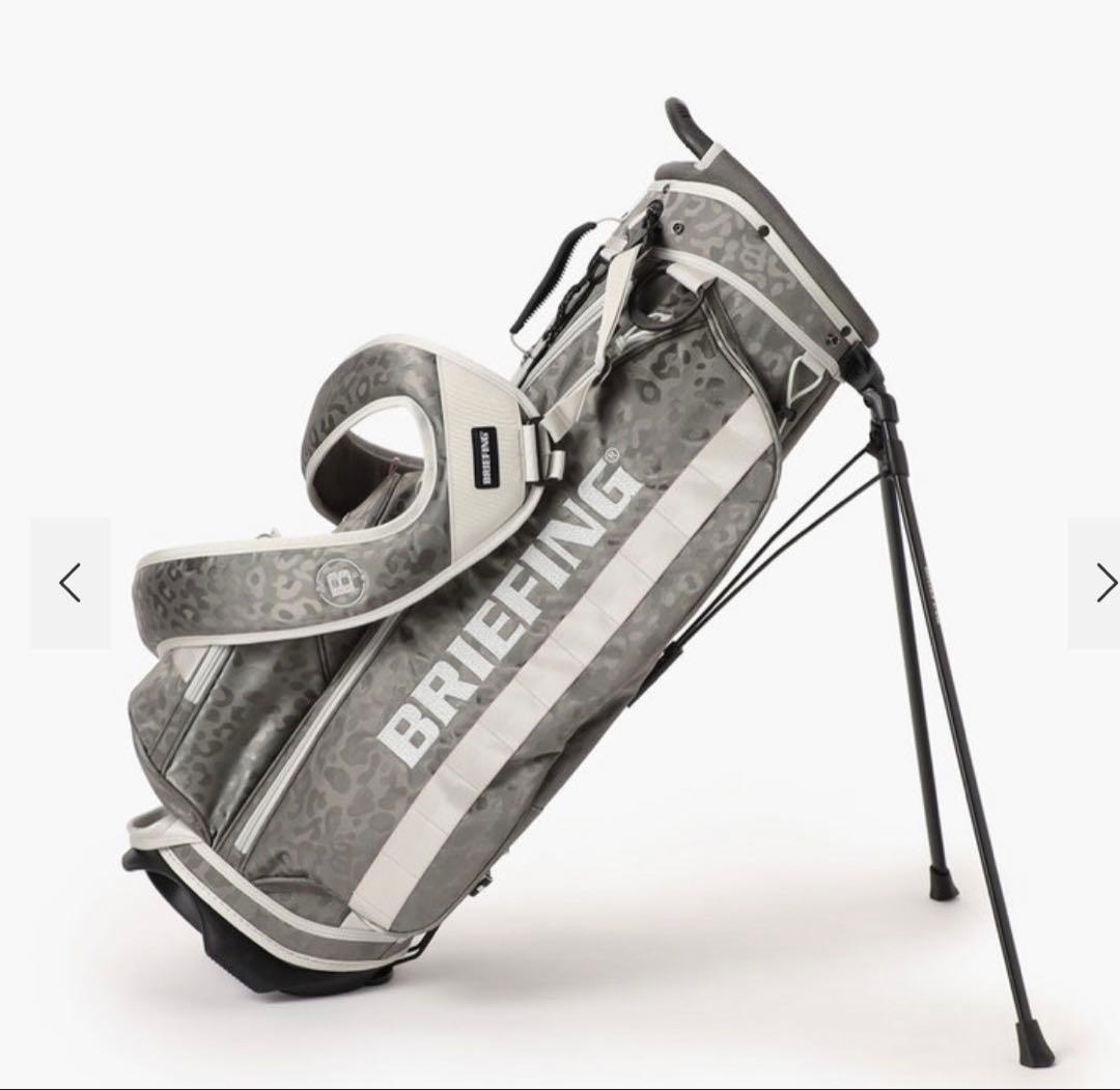 BRIEFING レオパードパターン ゴルフバッグ　ヘッドカバー3点有（未使用）