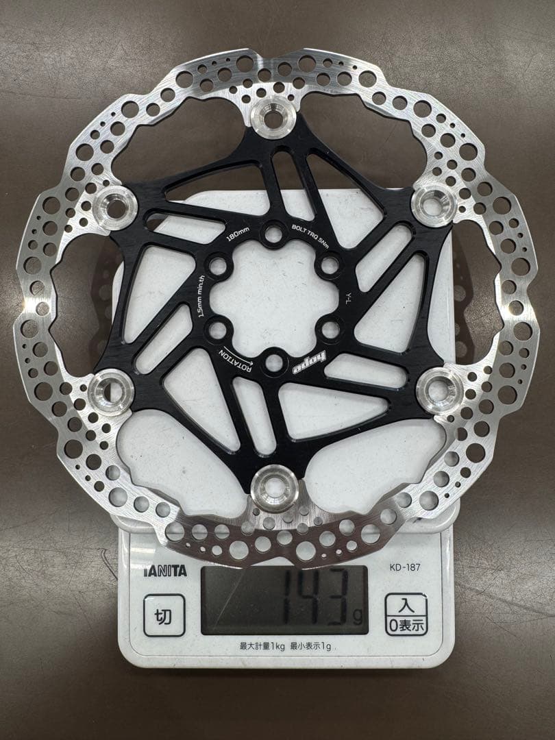 Hope Floating Rotor 6bolt 180mm 2枚セット