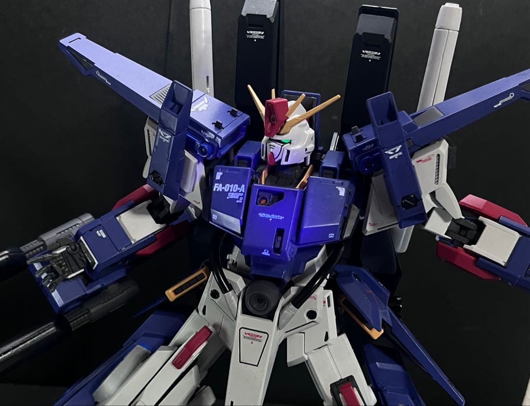 ガンプラ全塗装完成品　フルアーマーZZガンダム　verka