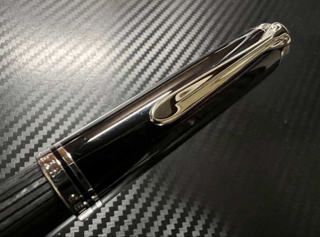 未使用に近い ペリカン スーベレーン M805 万年筆 シュトレーゼマン M