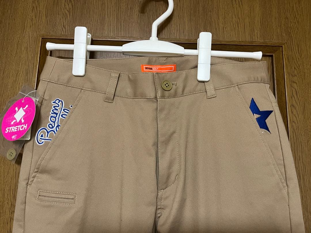 BEAMS GOLF ORANGE LABEL レディースパンツ ベージュ