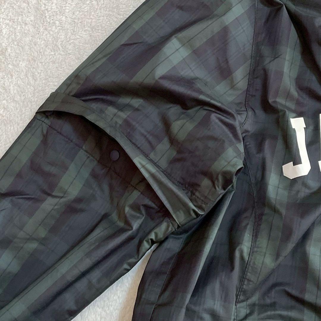 極美品　ジャックバニー　裏起毛　２WAY スニード　ブラックウォッチ　チェック
