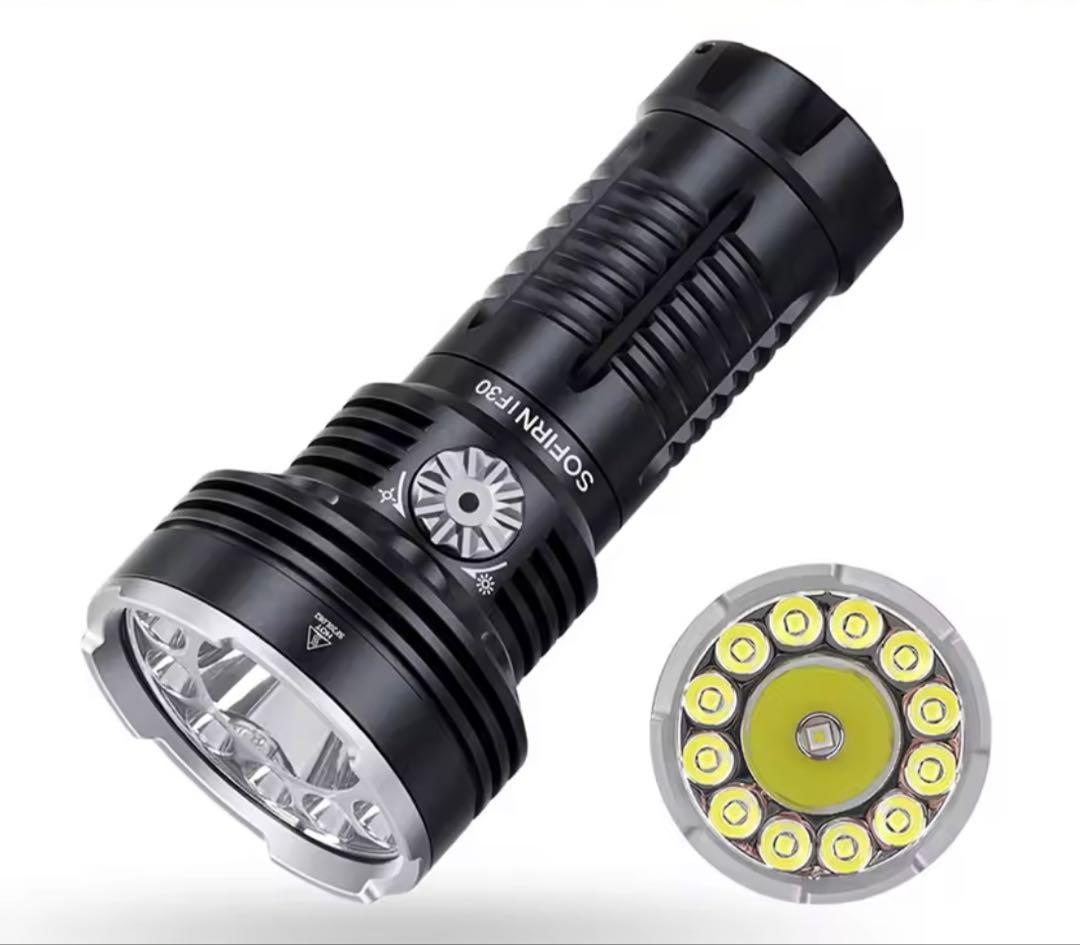新品 SOFIRN IF30 懐中電灯 12,000ルーメン