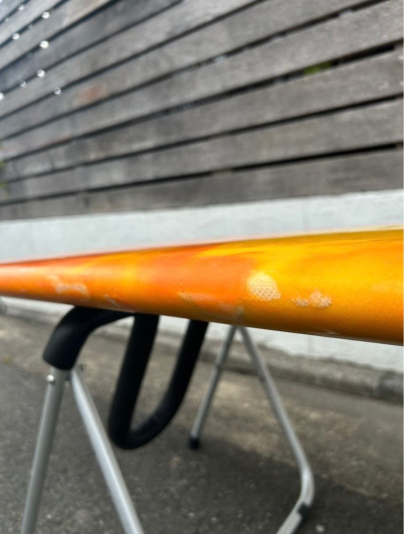 クリーム フラワー 9'6ft アブスト ロングボード シングル デッキカバー付