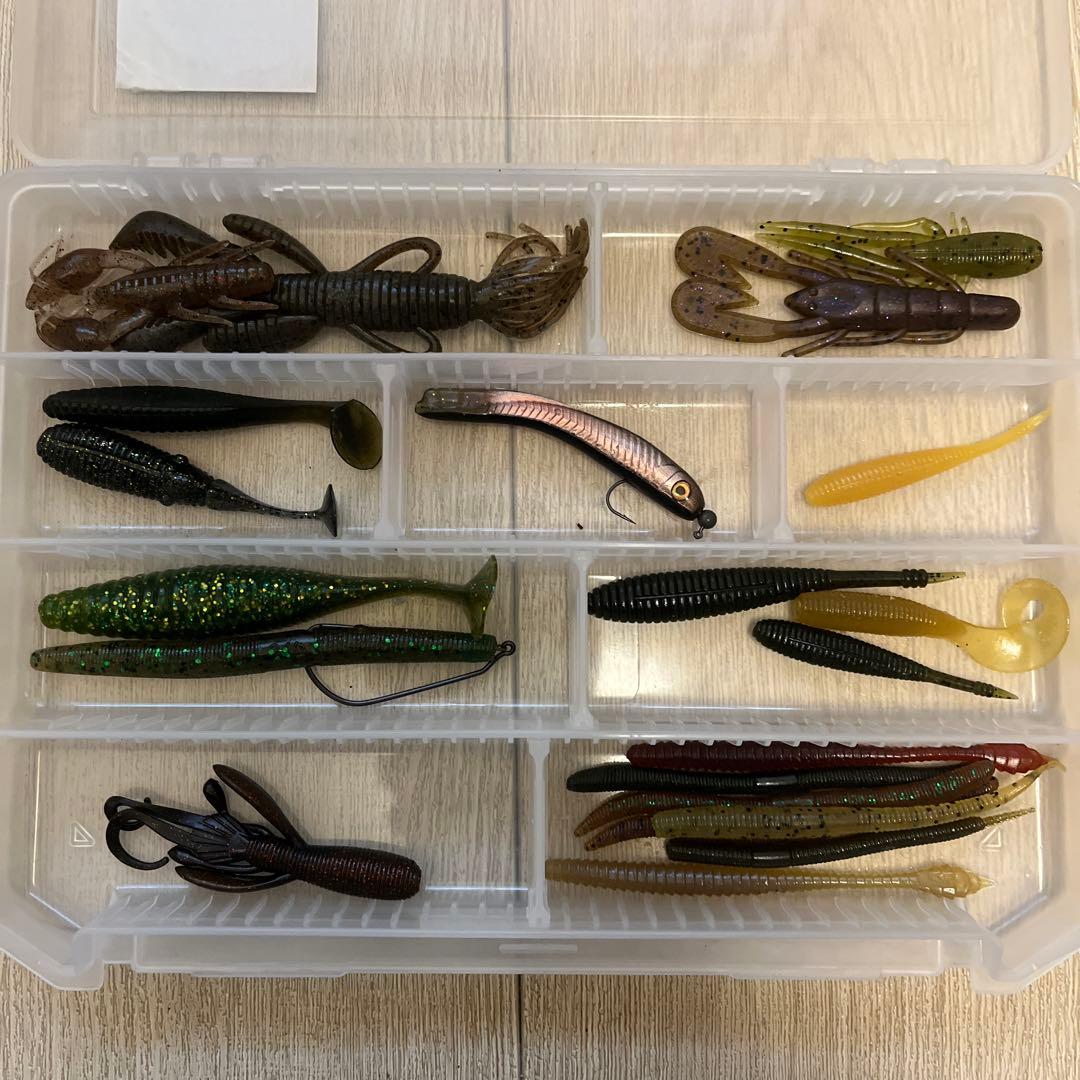 ソフトルアーセット 複数色入り