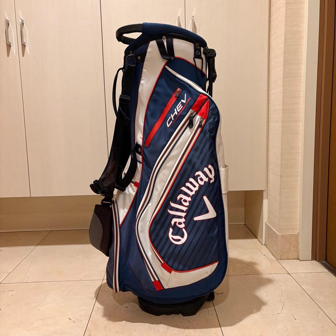 Callaway CHEV キャディバッグ スタンド付き