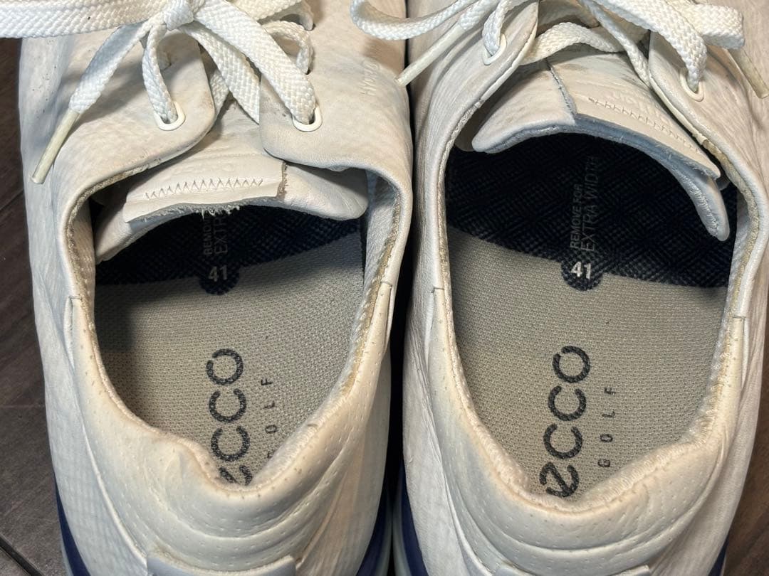 ecco GOLF ゴルフシューズ ホワイト サイズ41