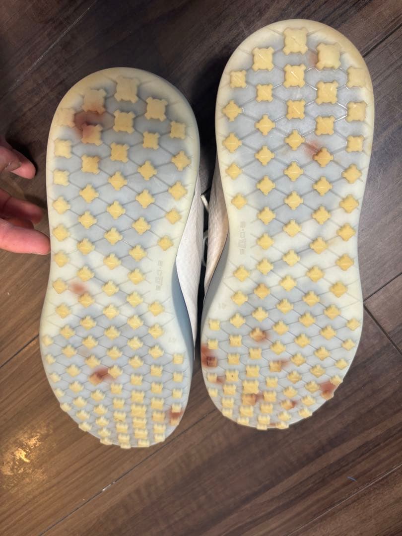 ecco GOLF ゴルフシューズ ホワイト サイズ41