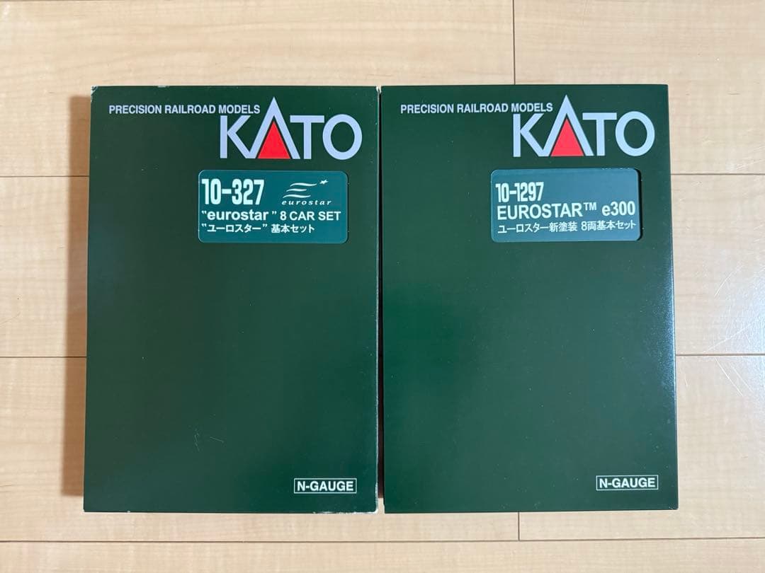 KATO ユーロスター新旧基本セット 新品同様 未走行