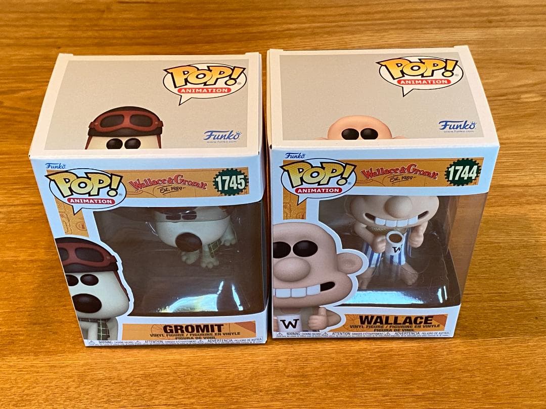 ウォレス＆グルミット フィギュア 2体セット FUNKO POP クレイアニメ