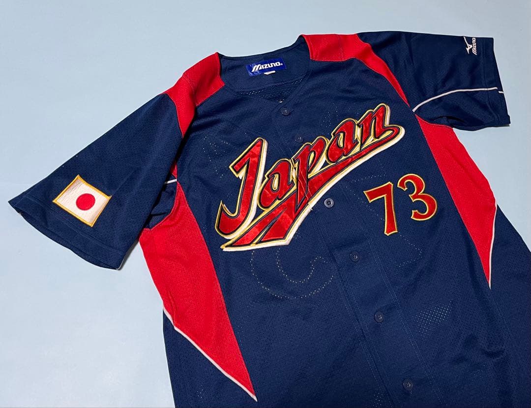 2009WBC日本代表　緒方耕一コーチユニフォーム　世界連覇