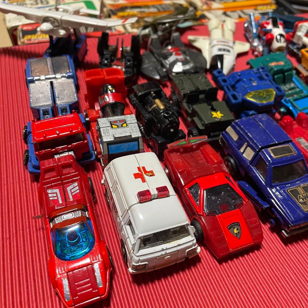 ナ*ナ様 マシンロボ❤️まとめ売り22台セット　当時物　レア　箱あり　ジャンク品