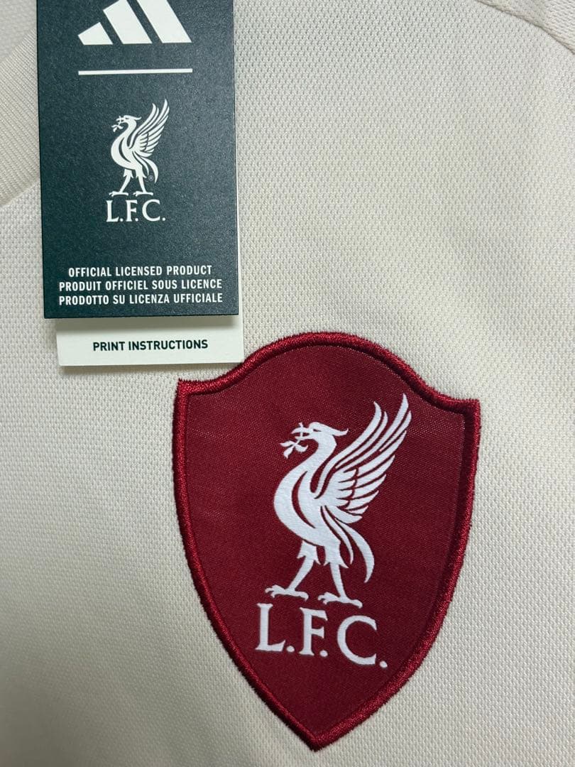 リバプール 25-26 アウェイ ユニフォーム アディダス 長袖 2XL