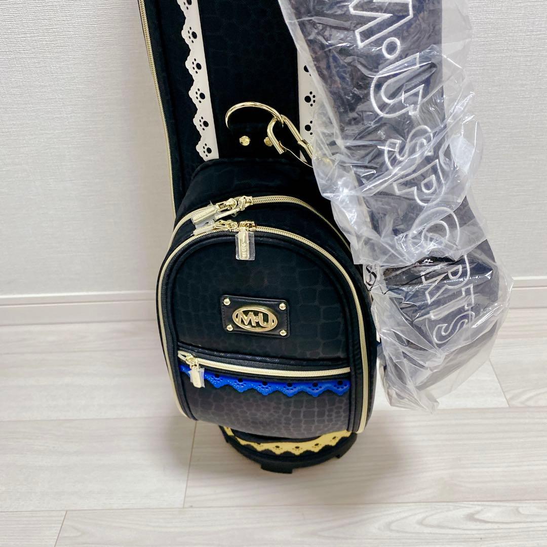 【未使用】 ミエコ ウエサコ ゴルフ キャディバッグ レディース 5分割