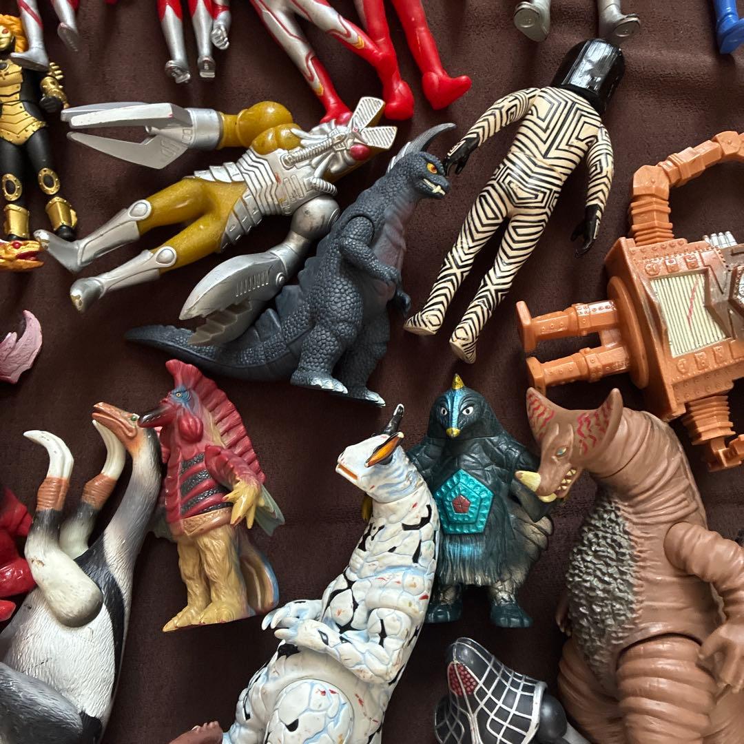 ウルトラマン　怪獣　ソフビ　まとめ売り