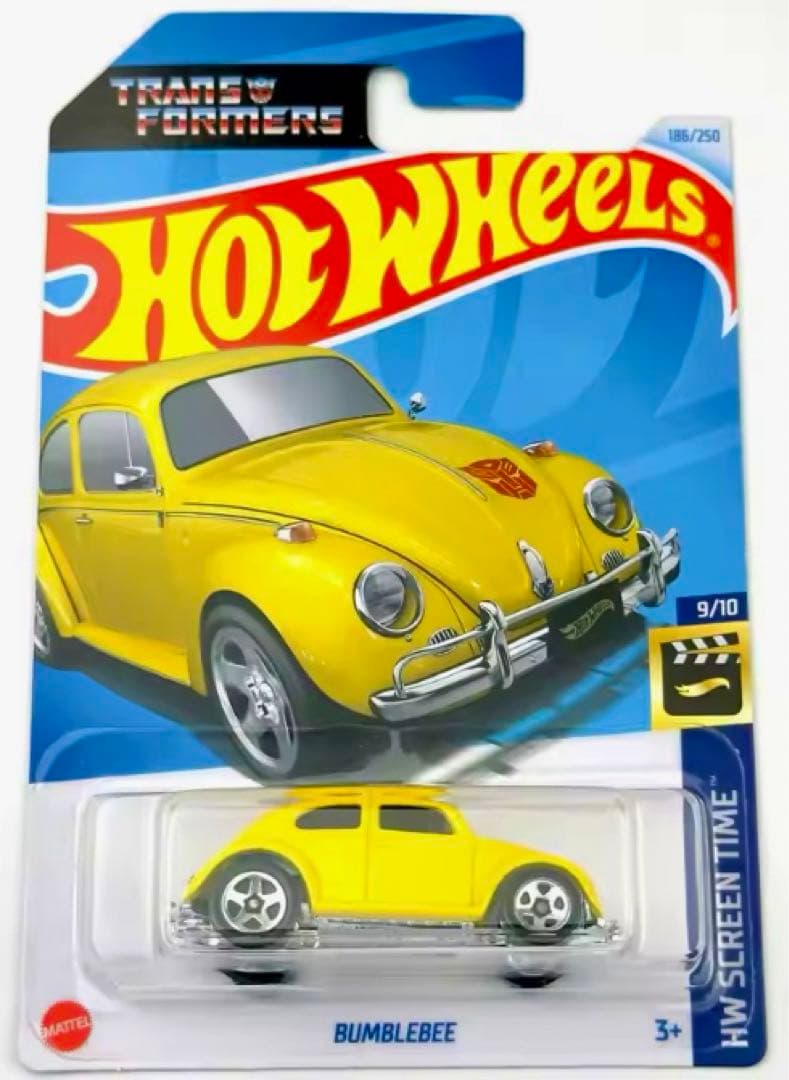 ホットウィール トランスフォーマー バンブルビー&オプティマス プライム