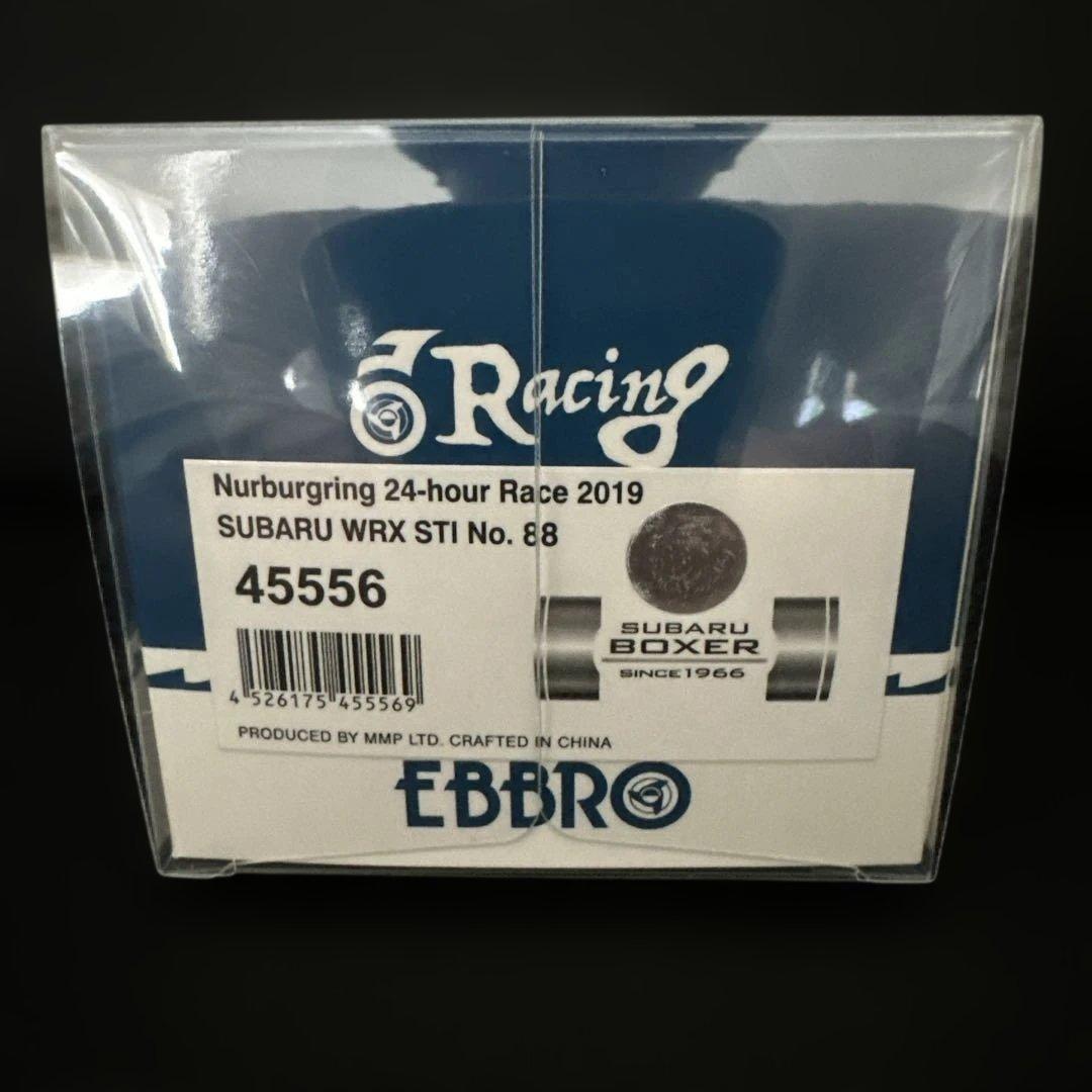 EBBRO SUBARU WRX STI No.88 ミニカー