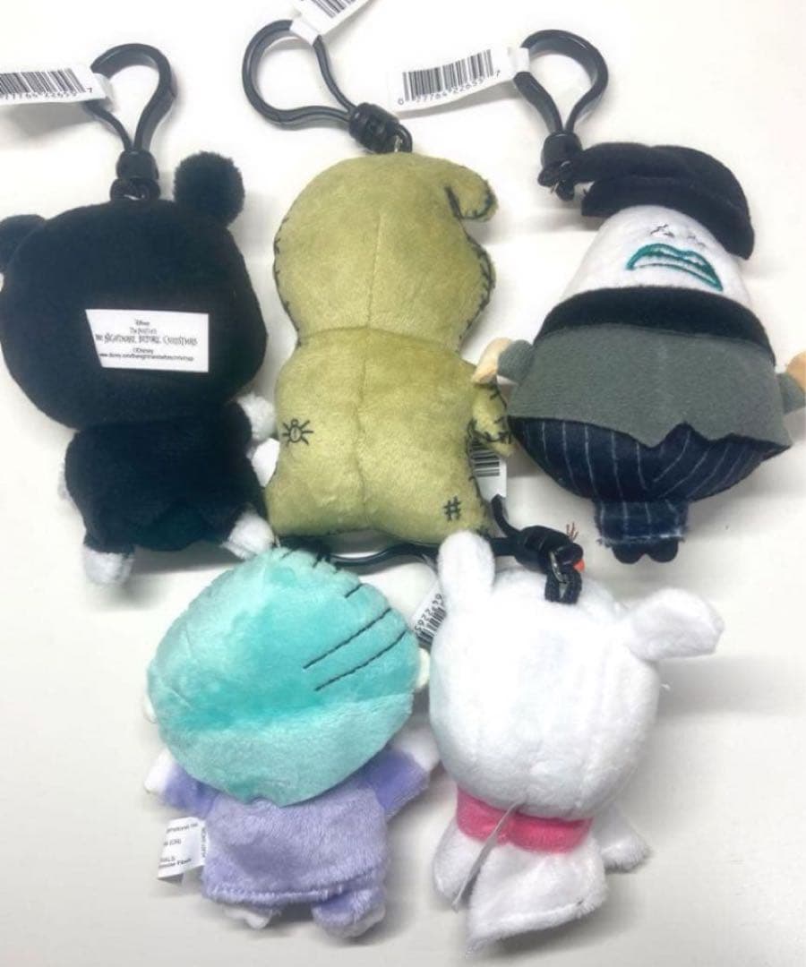 ナイトメア・ビフォア・クリスマス ぬいぐるみ キーホルダー セット 新品 レア