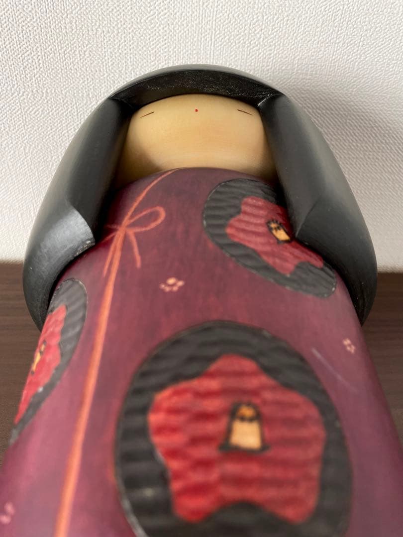 井口 悟 こけし 創作 kokeshi doll 人形 可愛い レトロ 工芸品