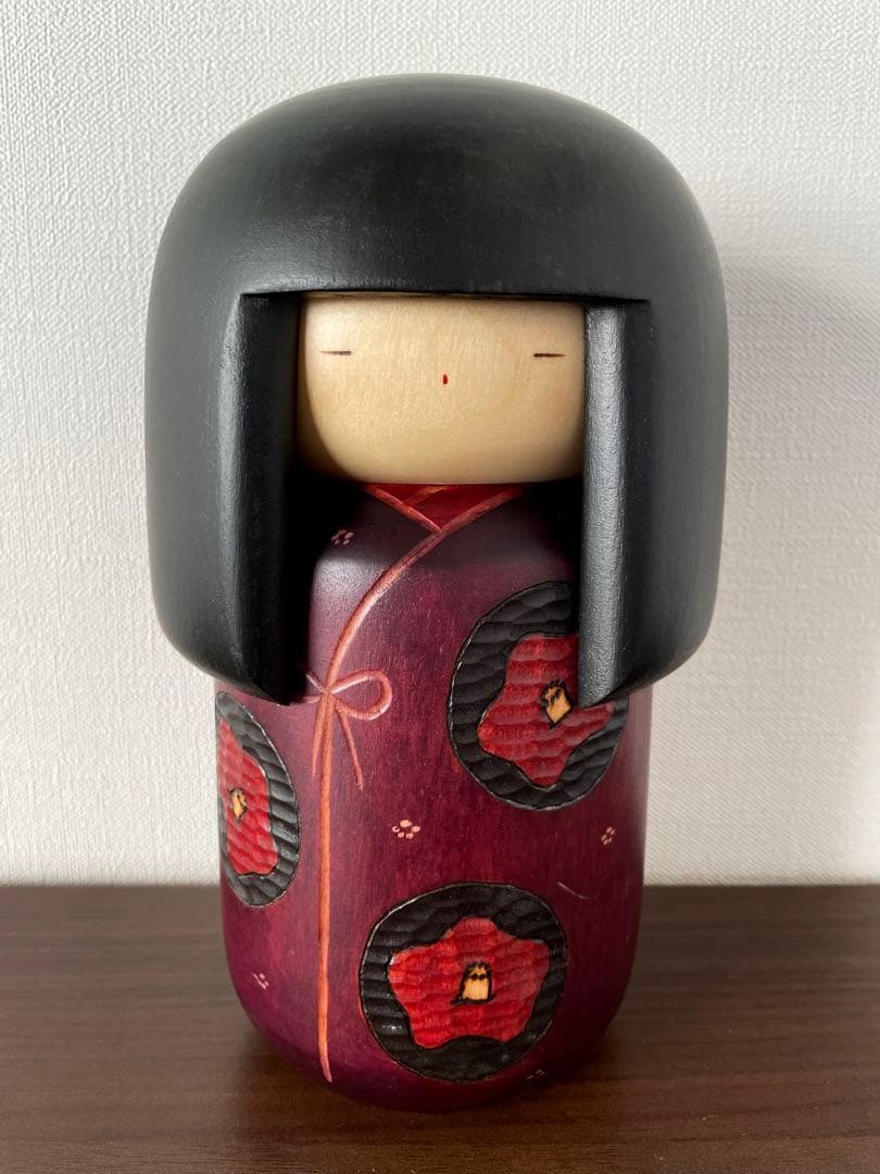 井口 悟 こけし 創作 kokeshi doll 人形 可愛い レトロ 工芸品