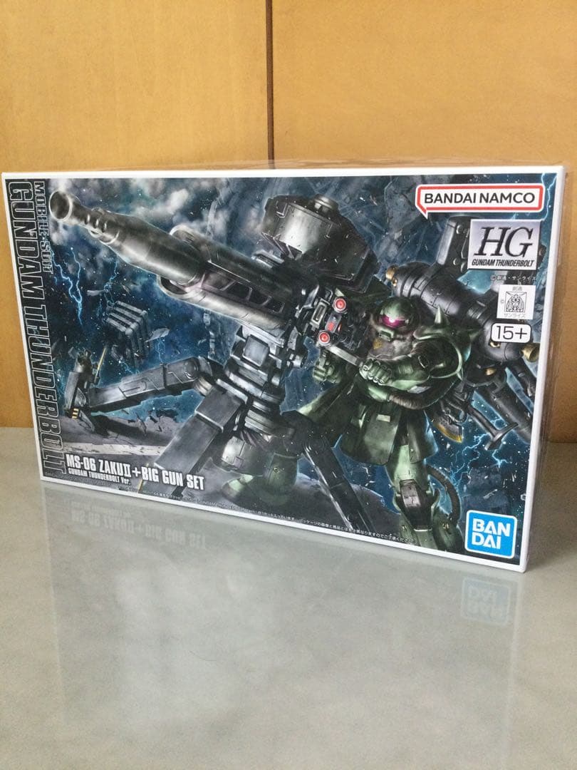 HG 1/144 量産型ザク+ビッグガン(ガンダムサンダーボルト版)