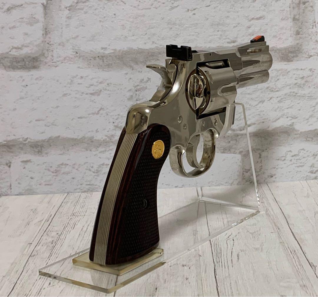 u*a様 【美品】 タナカ コルト パイソン 357 ニッケル 3インチ アルタ