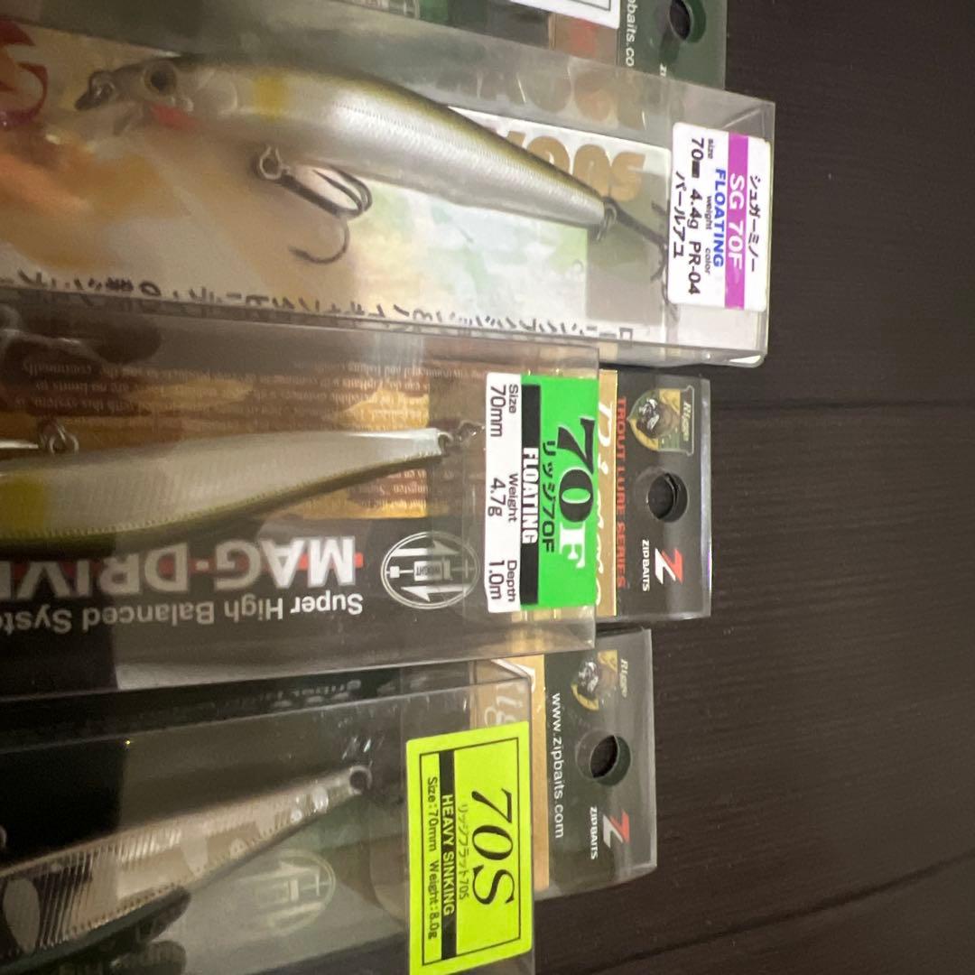 バスデイ　ジップベイツ　他　ルアー 8個　まとめ売り