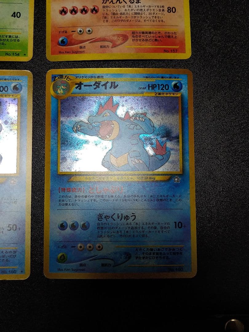 旧裏　ポケモンカード　10枚セット　メガニウム　オーダイル　バクフーン進化ライン