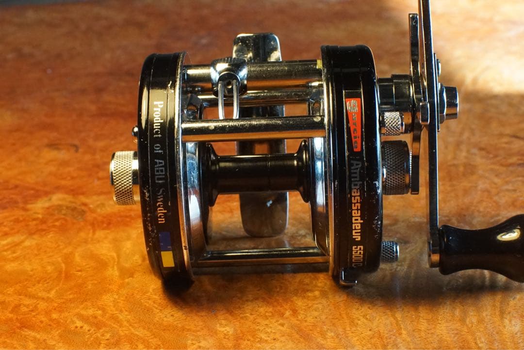 ABU アンバサダー 5500C 鍋カップ メンテ済 フレーム修正済