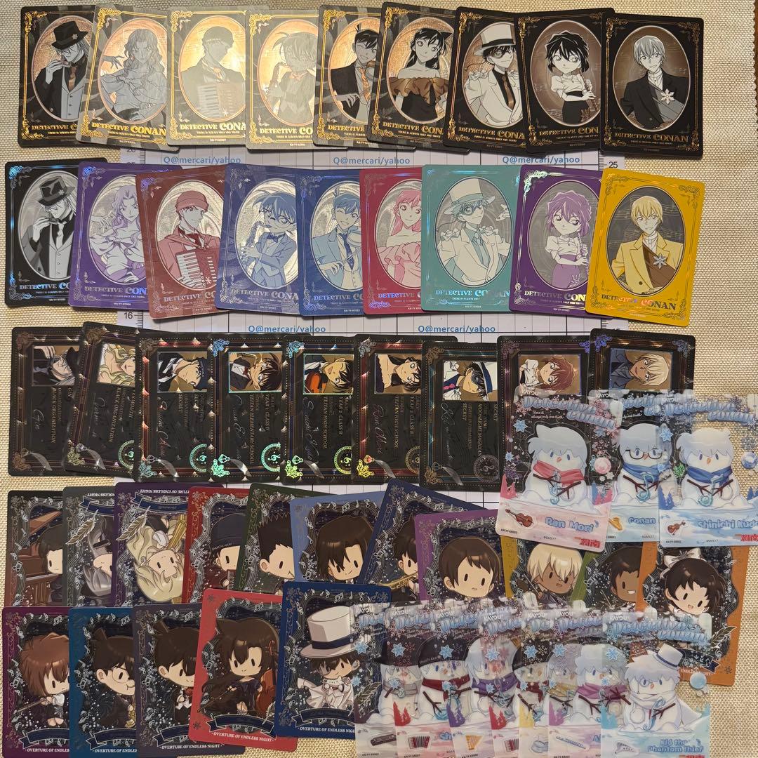 名探偵コナン　KAYOU コナン　ポップアップ　トレカ　特典　中国限定　コンプ