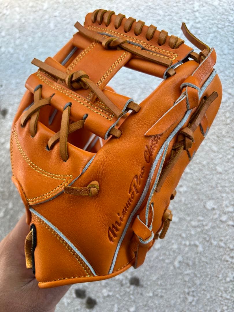 Mizuno プロフェッショナル 硬式グローブ 右投げ用