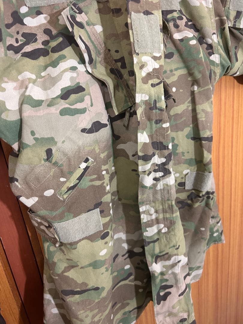 アメリカ軍　メタアラミド繊維採用　高性能迷彩戦闘服 ACU
