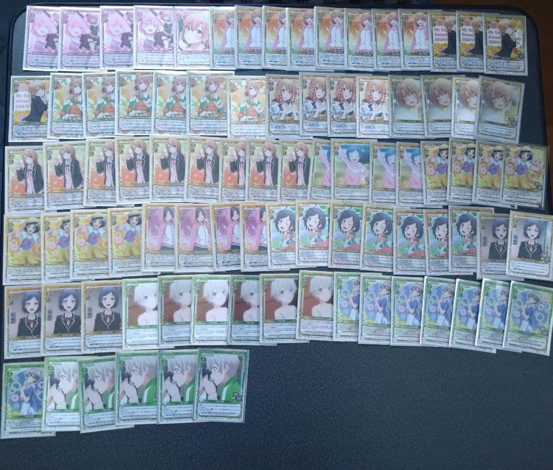 プレシャスメモリーズ　俺ガイル　引退整理品　フルホイルデッキ＋他パーツ＆SR大量