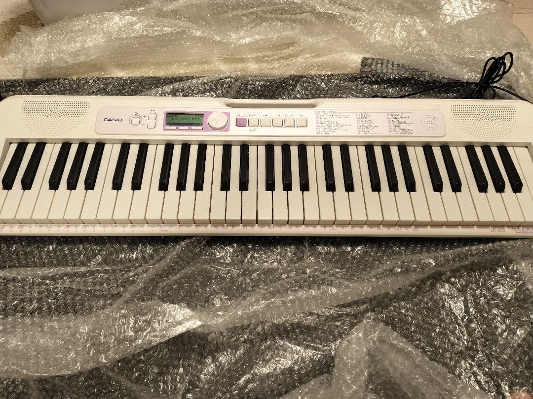 CASIO LK-315 光ナビゲーションキーボード 電子ピアノ