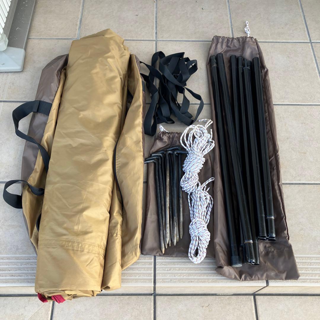 スノーピーク エントリーパックTT SET-250RH＋マット＆グランドシート