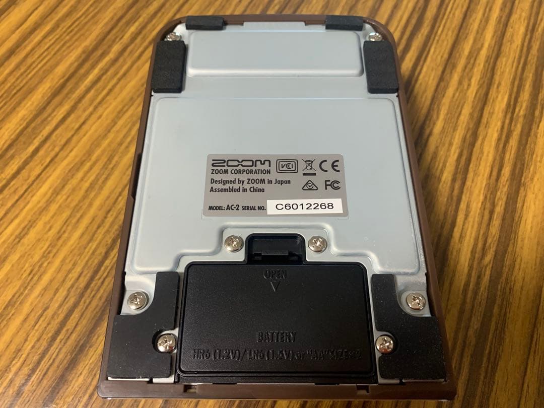 ZOOM AC-2 アコースティックギター用プリアンプ