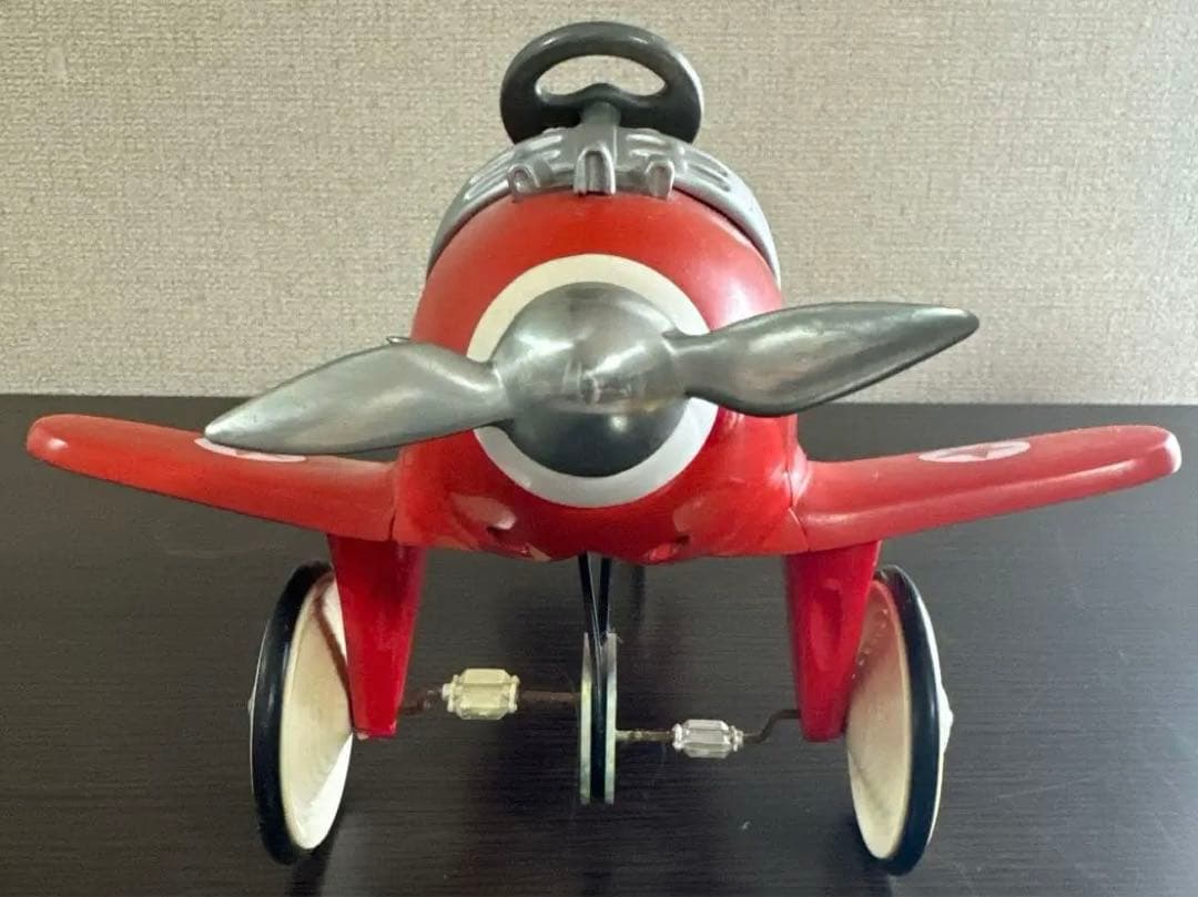 【希少】コカコーラ l Pedal Plane 飛行機　赤
