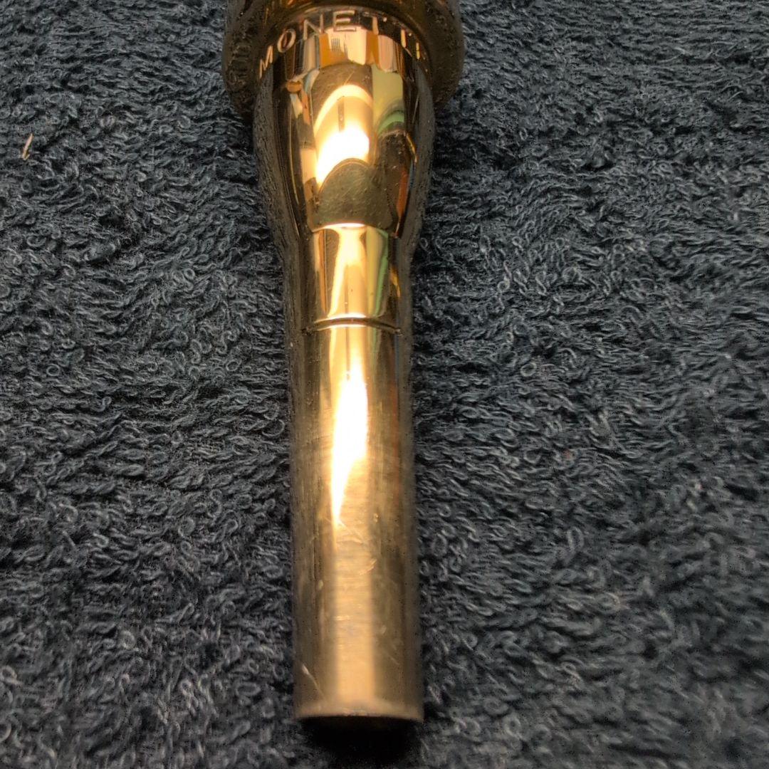 トランペットマウスピース モネットB15 金メッキ