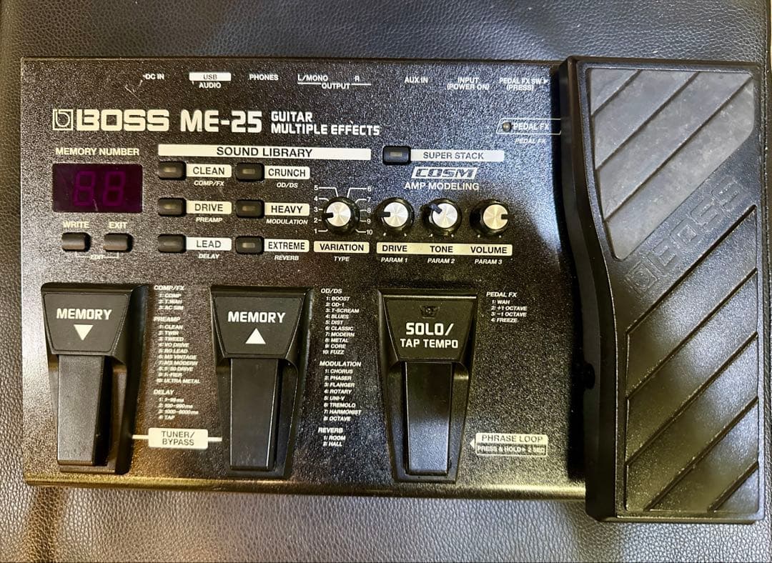 BOSS ME-25 ギターマルチエフェクター