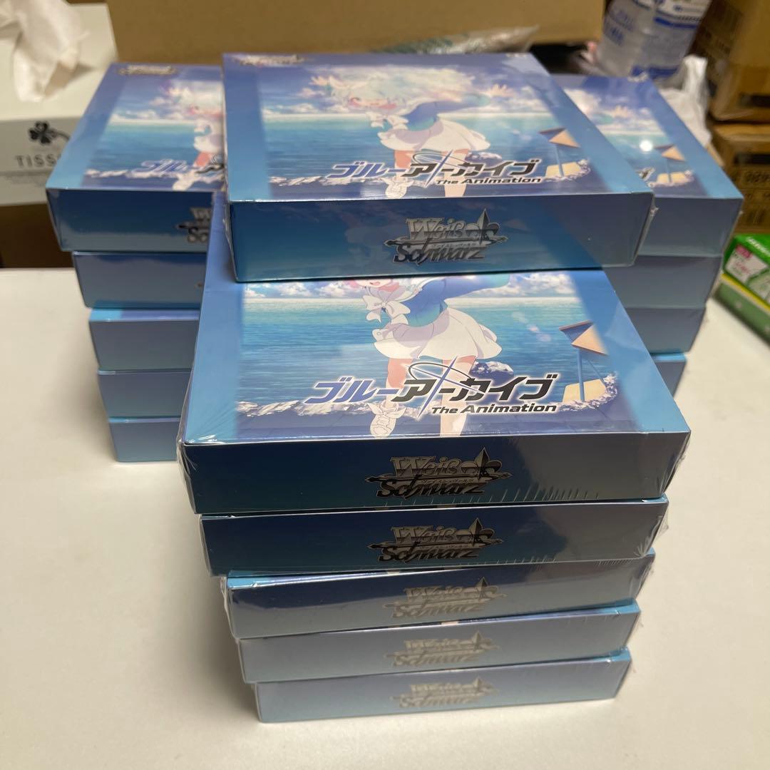 WS ヴァイスシュヴァルツ ブルーアーカイブ シュリンク付き未開封 16box