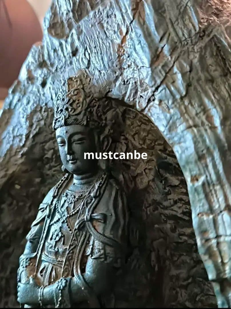 石像 石仏 観音仏像 禅意 置物 香座書房 文鎮 茶道茶台 装飾品 工芸品 置物